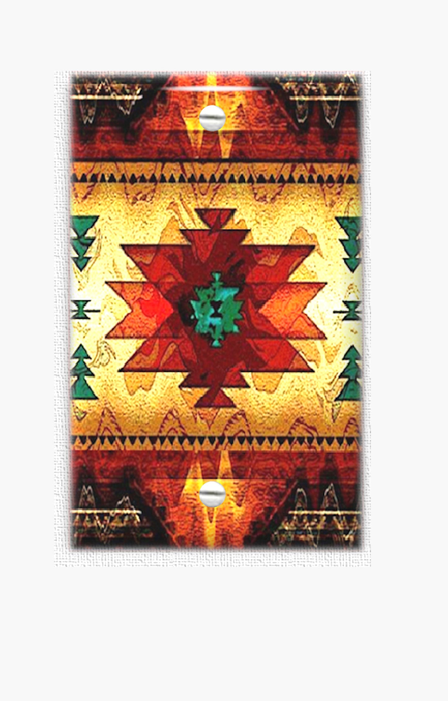 Southwestern Design Switch Plate, Outlet Cover, Wall Plate, Desert Colors, Toggle, Outlet, Rocker SwitchPlate, Southwest Kitchen Wall Decor