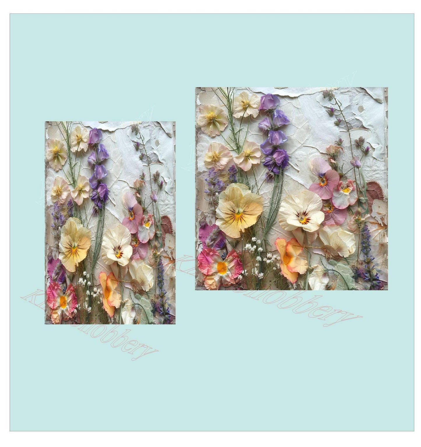 Pressed Flower Self-Adhesive Light Switch Decal | Peel AND Stick Decal | Floral Sticker for Journals, Laptops, Crafts & DIY Home Decor