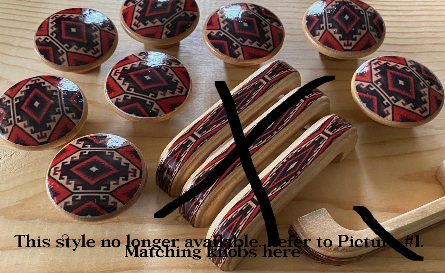 Southwest Charm: Handcrafted Cabinet Knobs, Boho Country Kitchen Decor, Drawer Knobs, Cabinet Knobs, Southwestern Aztec Dresser Knobs