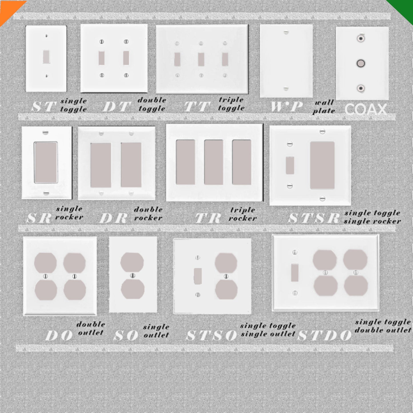 NEW DESIGN Elegant Silver & Lite Pink Floral Light Switch Cover - Watercolor Print Outlet Plate, Wall Plate, Switchplate, Switch Plate Art