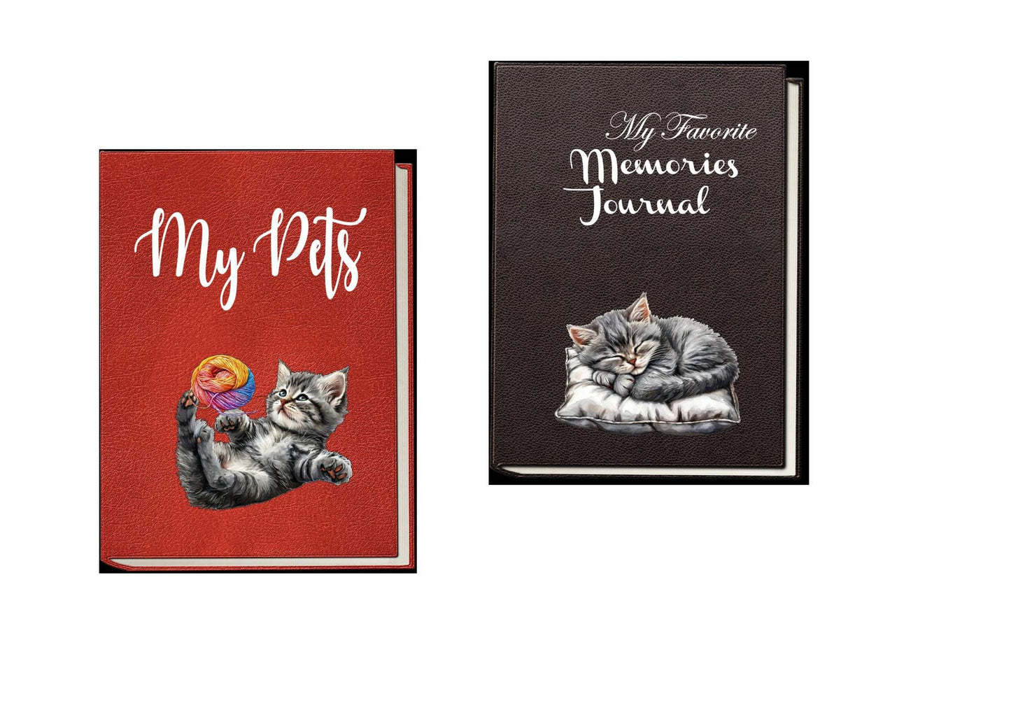 Gray Kitten and Friends Sticker Set – Cute Cat, Mouse & Butterfly Vinyl Stickers – Adorable Animal Decals for Laptop, Journals, Scrapbooking