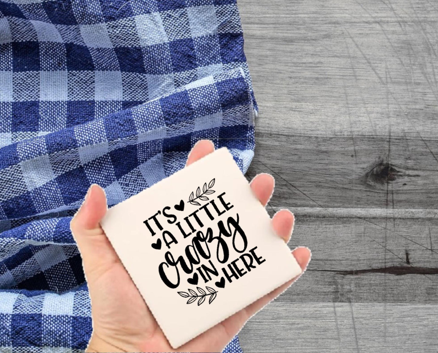 Sarcastic Welcome Coasters Set of 4 or 6 | Square Ceramic 4" Cork Back Drink Coasters| Kitchen/Dining Table Decor, Funny Coasters-Drink Mats