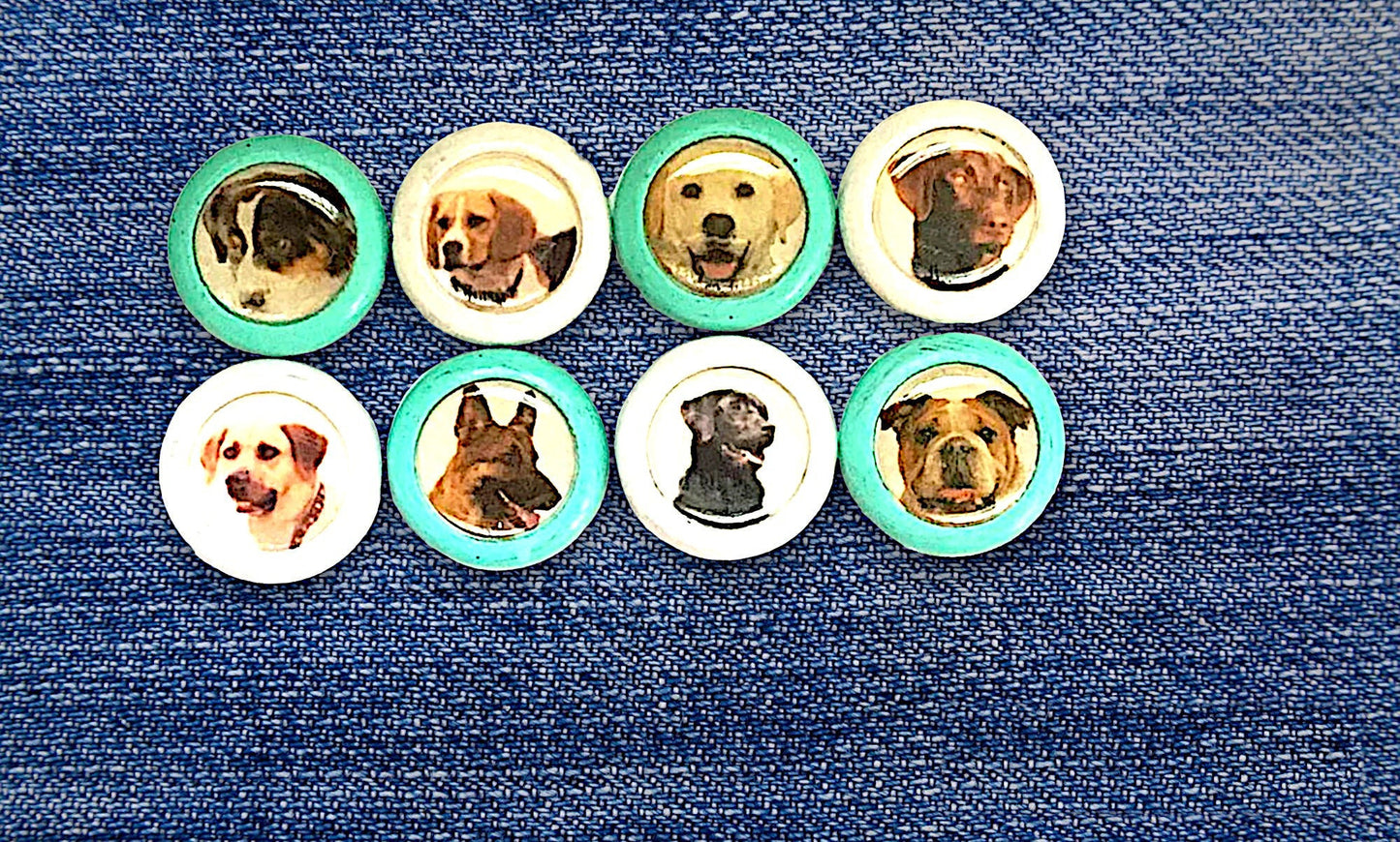 Cute Dog Lovers Knobs for Dressers, Personalized Drawers and Cabinet Doors, Kids' Room Decor, Gift Pet Lover, Veterinary Office, Pet Salon