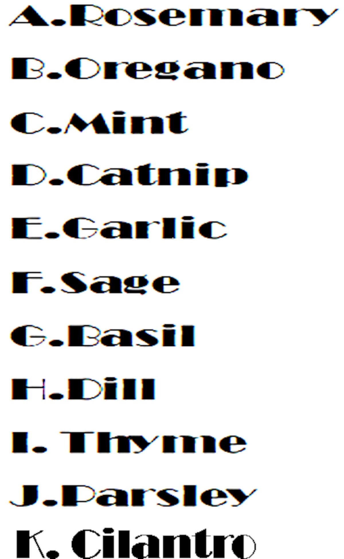 Herb Garden Cabinet Knobs – Set of Decorative Kitchen Drawer Pulls with Basil, Thyme, Oregano, Rosemary & More | Botanical Kitchen Hardware