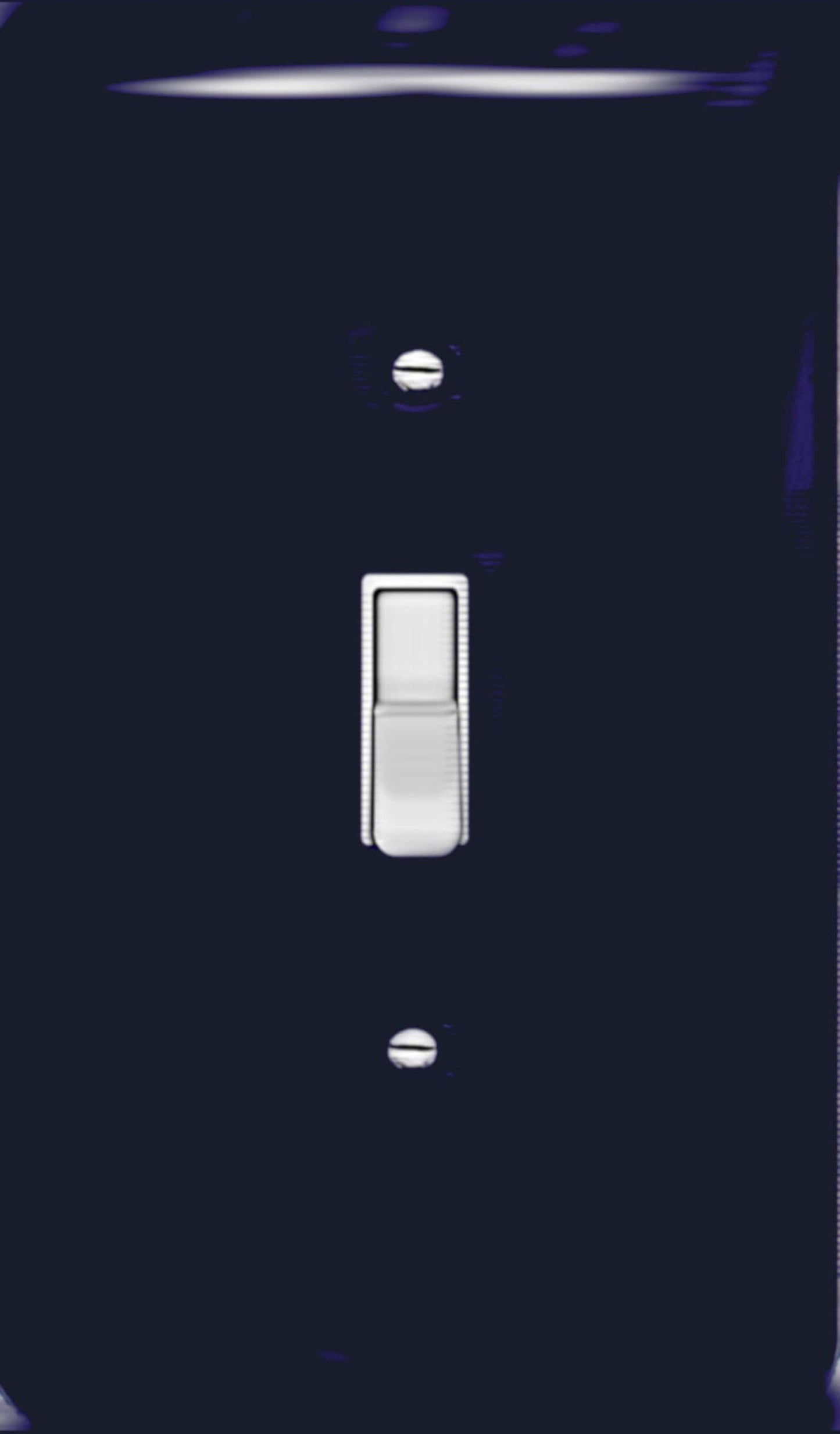 Nautical Navy Blue Light Switch Covers | Hand-Decorated Beach Decor Switchplates & Outlet Covers | Personalized Nautical Home Decor Gift