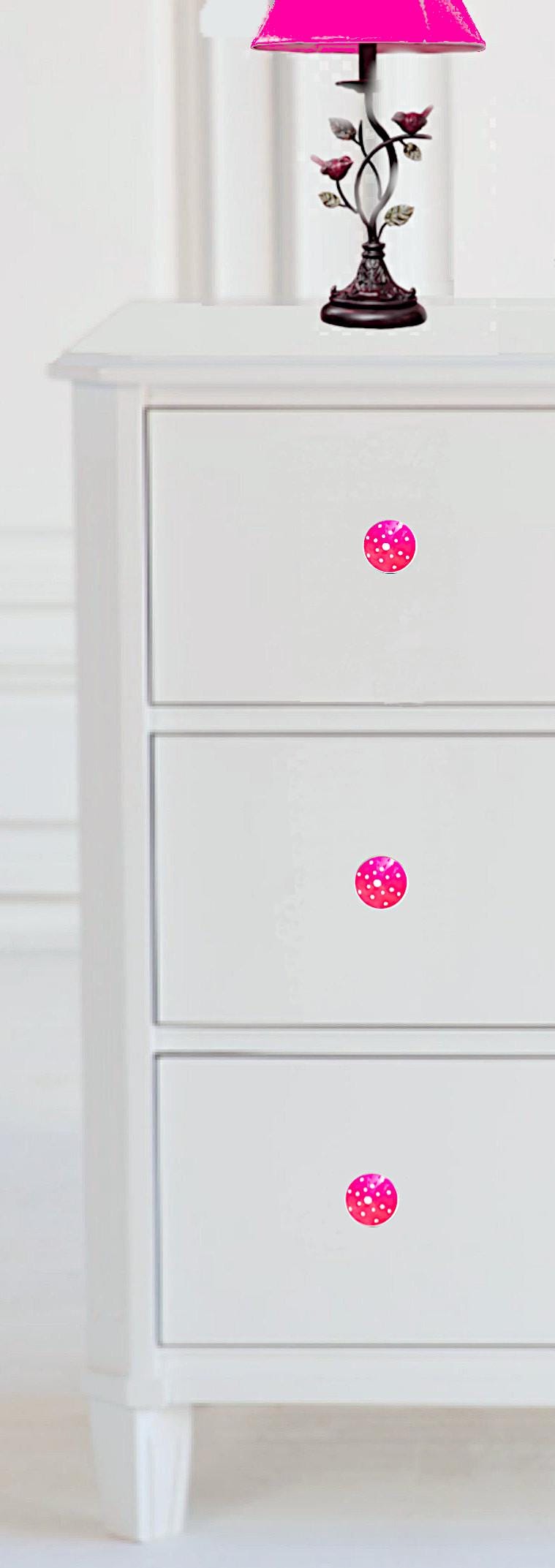 Customizable Colorful Wooden Knobs - Perfect for Drawers, Dressers & Furniture, Hand-Painted Wooden Knobs, Perfect for Any Furniture or Room