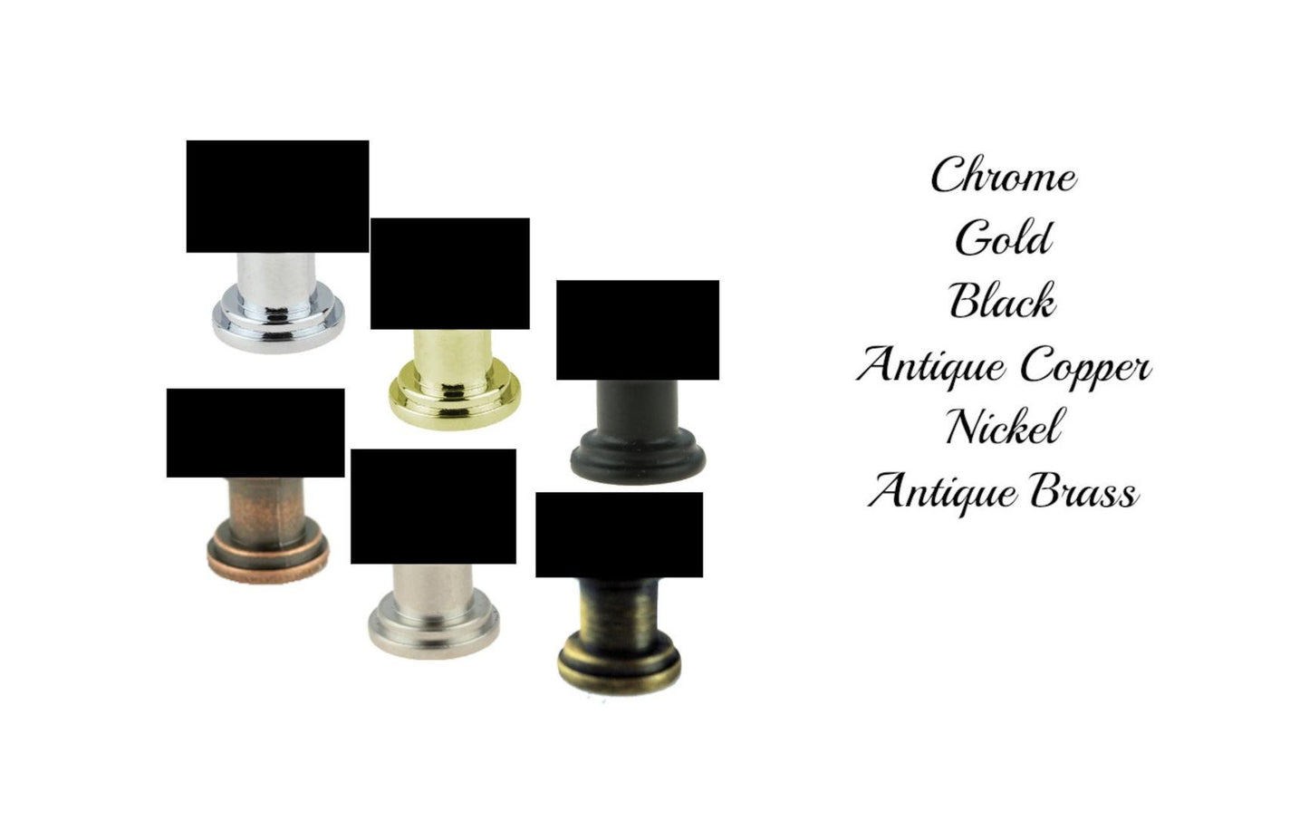 Unique Copper & Blue Patina Stone Knobs - Antique Copper Base - Cabinet and Drawer Hardware - Handcrafted Asymmetrical Furniture Knobs